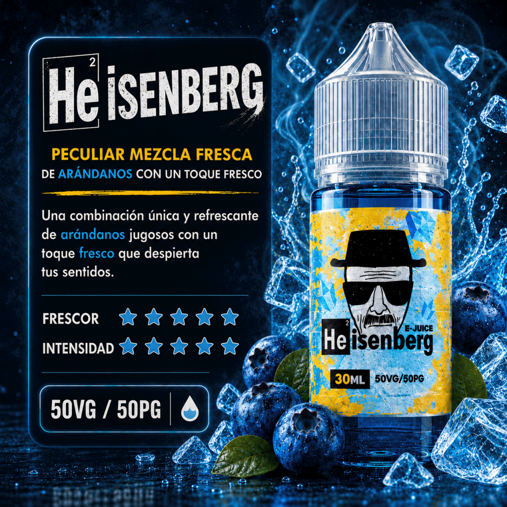 E-JUICE HEISENBERG 50/50