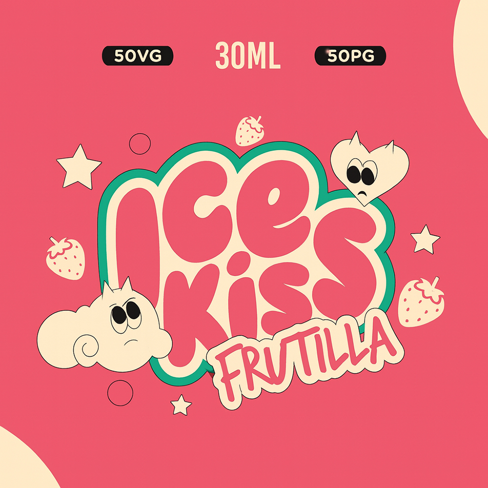 E-JUICE ICEKISS FRUTILLA 50/50