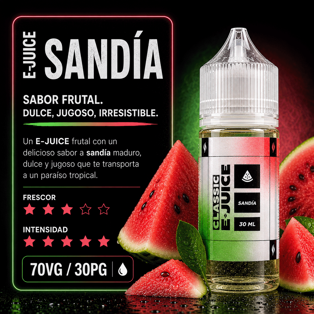 E-JUICE SANDIA 70/30