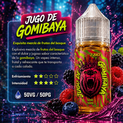 E-JUICE JUGO DE GOMIBAYA 3 50/50