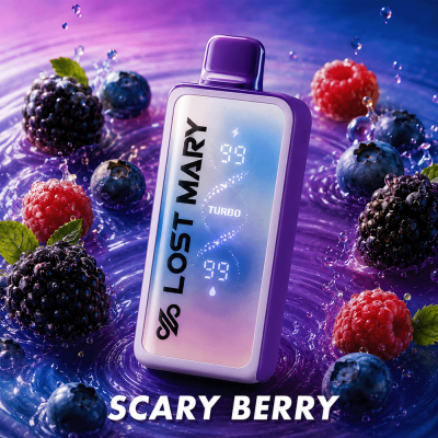 LOST MARY MT TURBO 35K PUFFS 50 MG SCARY BERRY 