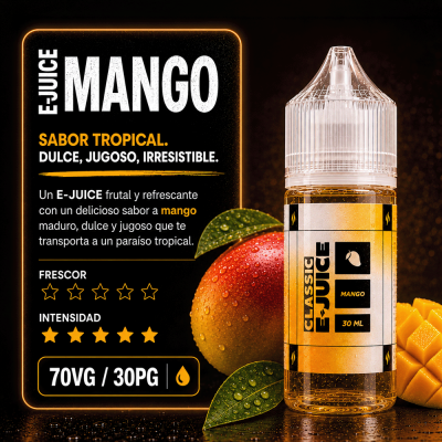 E-JUICE MANGO 70/30