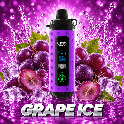 OKSO SHISHA MAX 40000 PUFFS GRAPE MINT