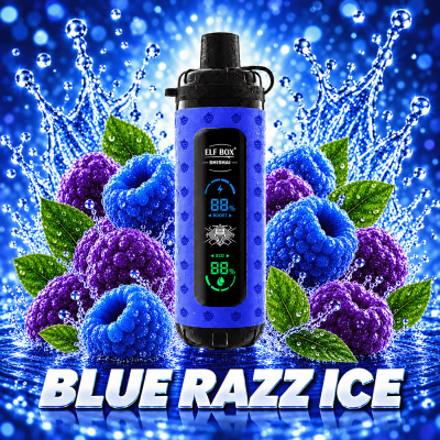 OKSO SHISHA MAX 40000 PUFFS BLUE RAZZ ICE