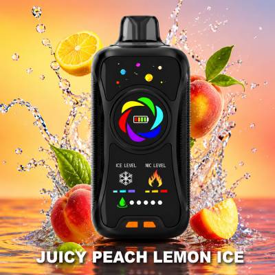 OVNS ADJUSTBAR 50K PUFFS 50 MG JUICY PEACH LEMON ICE