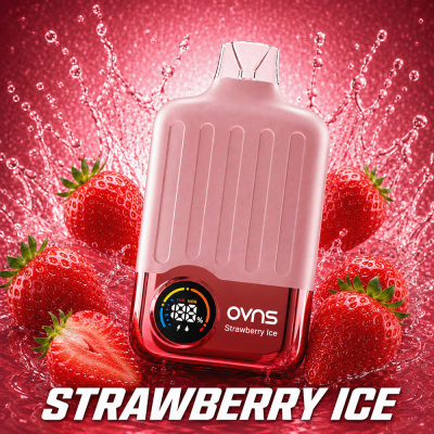 OVNS PRIME 16000 PUFF 5% STRAWBERRY ICE