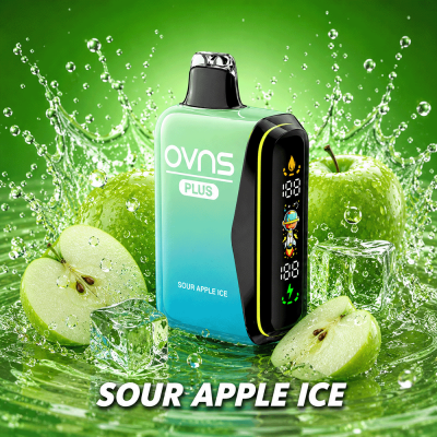 OVNS PULSE 15K PUFFS 50 MG SOUR APPLE ICE 