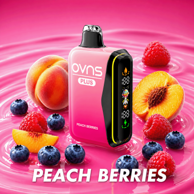 OVNS PULS 15K PUFFS 50 MG PEACH BERRIES