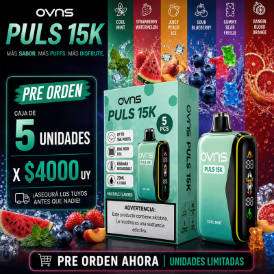 OVNS PULS 15K PUFFS 50 MG 