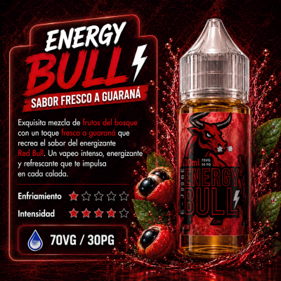 E-JUICE ENERGY BULL 70/30