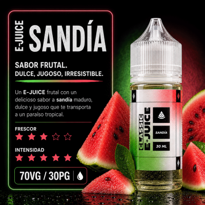 E-JUICE SANDIA 70/30