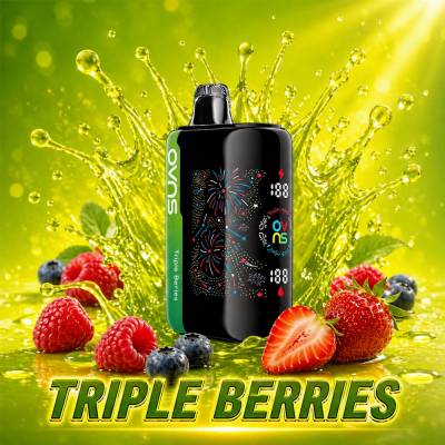 OVNS FIREWORK 50000 PUFFS 50 MG TRIPLE BERRIES