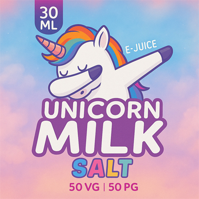 E-JUICE UNICORN MILK SALT 36 50/50